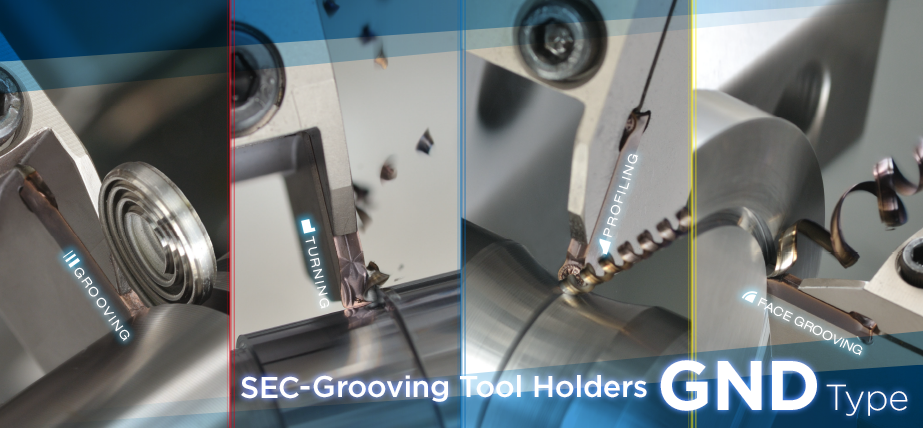 SEC-Grooving Tool Holders GND Series