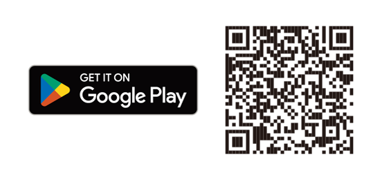 QR code linking to Google Play