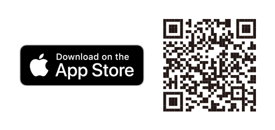 QR code linking to the App Store