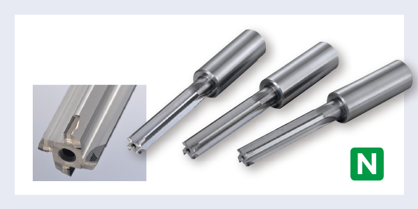 PCD Reamers with Chip Breaking Function