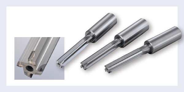 PCD Reamers with Chip Breaking Function