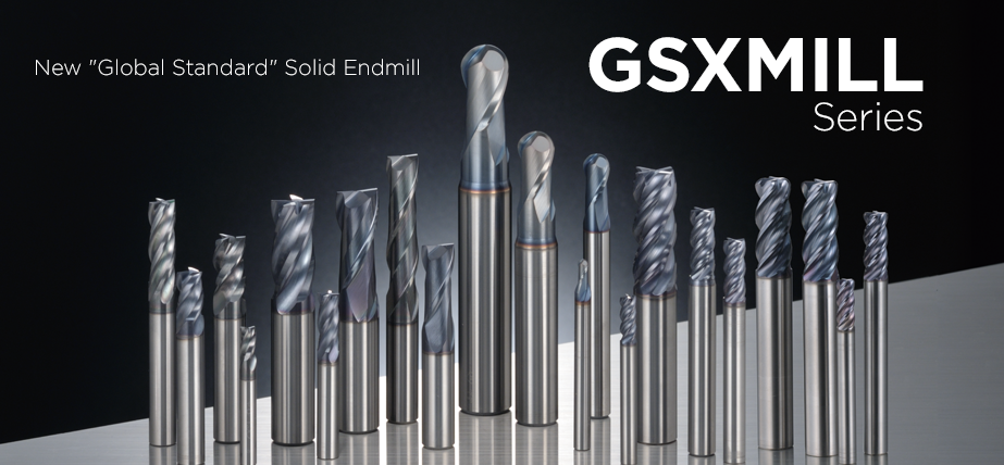 ซีรี่ส์ GSX Mill - ดอกเอ็นมิลล์คาร์ไบด์แข็ง